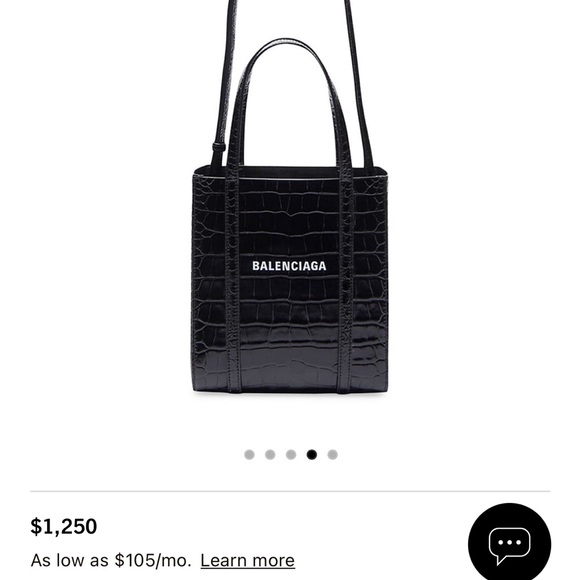 Xs tote crocodile balenciaga - Picture 1 of 6
